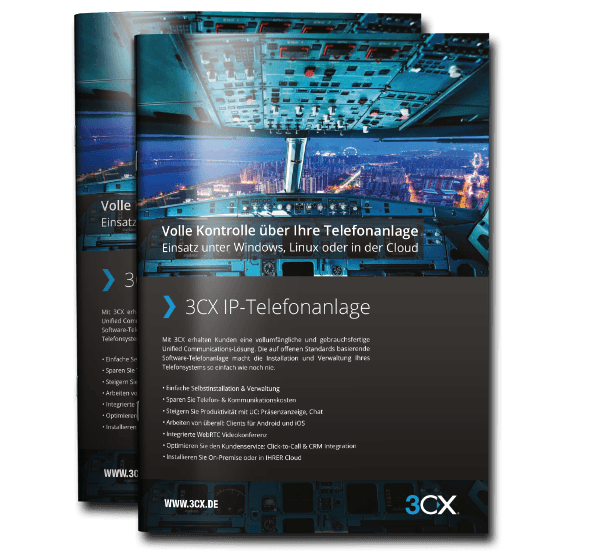 Broschüre 3CX IP-Telefonanlage